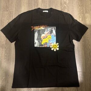 Black Graphic T-Shirt domrebel